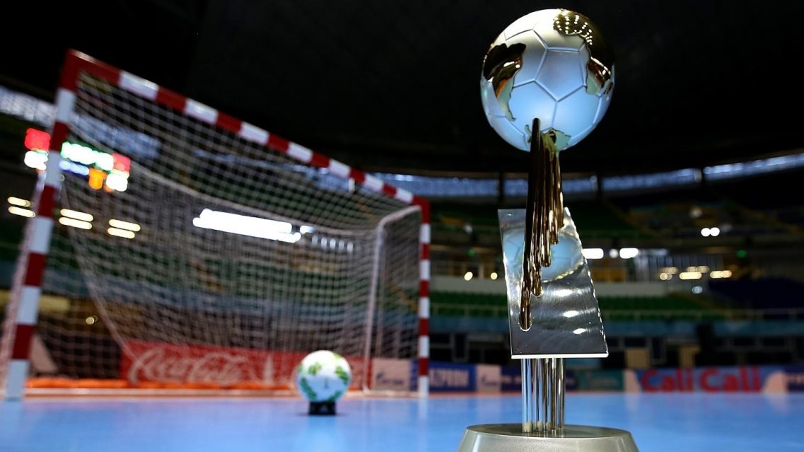 futsal world cup trophy